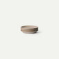MORA Small Plates Set of 4, 6.5 inch Ceramic Pottery Dessert Plates - Microwave, Oven and Dishwasher Safe - Mushroom