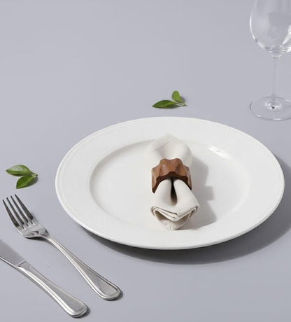 Wood Napkin Rings Set of 12 Napkin Holders - Image 3