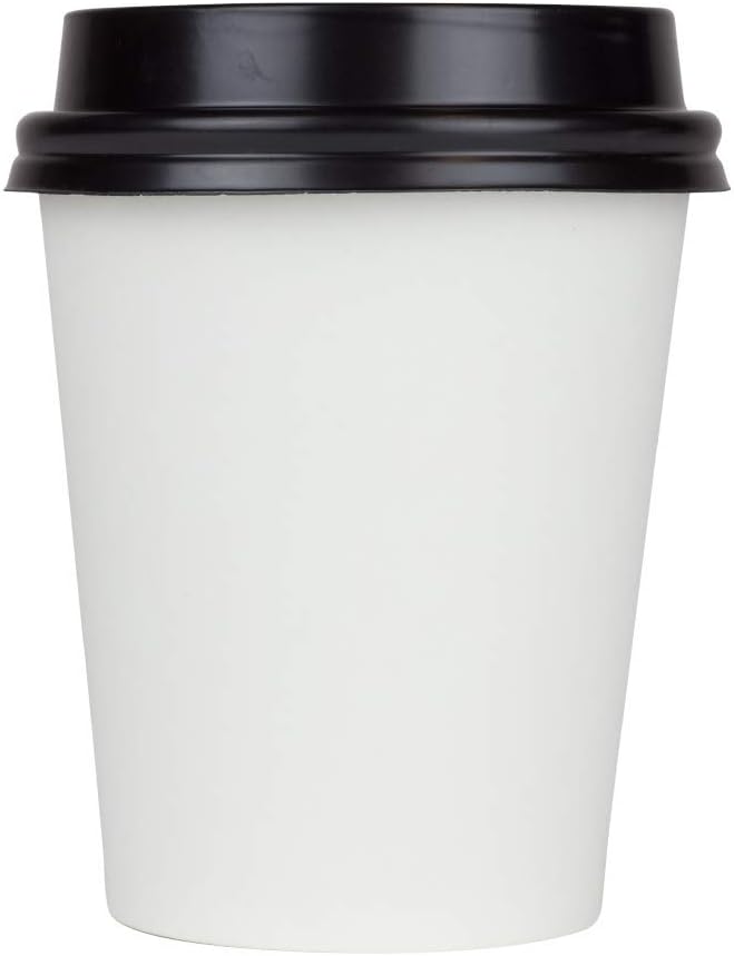 Karat 6 oz Paper Coffee Cup White Small Disposable Cup - Image 8
