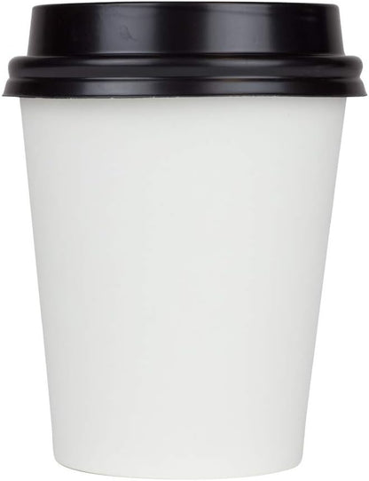 Karat 6 oz Paper Coffee Cup White Small Disposable Cup - Image 8