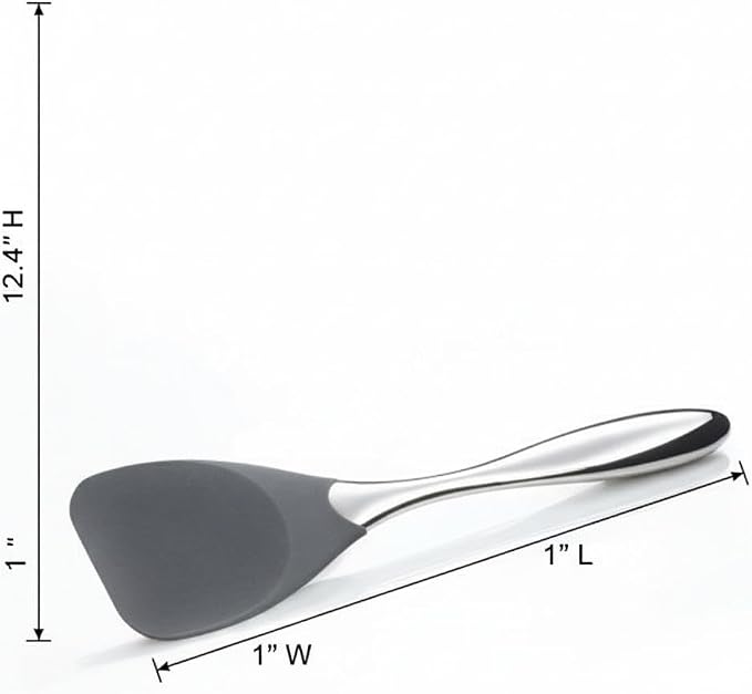 nambe Curvo 12" Spatula Spoonula - Image 2