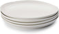 Portmeirion Sophie Conran White Coupe Dinner Plate Set of 4-10.5 Inch Porcelain Plates, Durable Dinnerware, Microwave Dishwasher Freezer & Oven Safe Tableware for Kitchen & Casual Dining