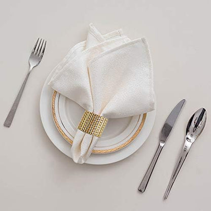 Accmor 100pcs Napkin Rings, DIY Decoration - Image 3