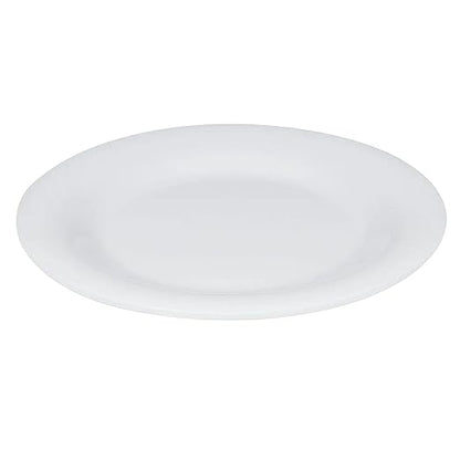 G.E.T. 7.5" Heavy-Duty Wide Rim Melamine Salad Plate (Set of 4)