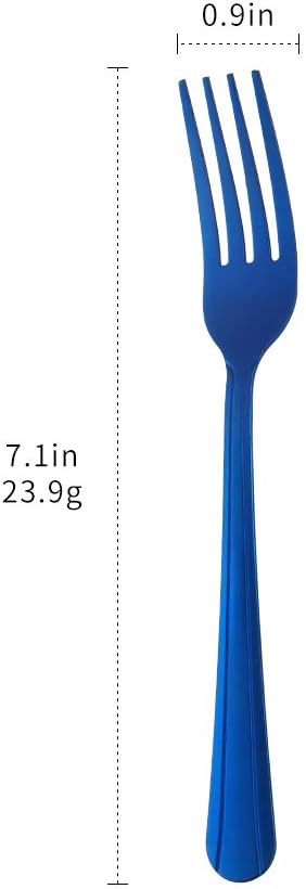 12 Pieces Dinner Fork, Stainless Steel Silverware Forks, 7.1 Inches Metal Fork - Image 7
