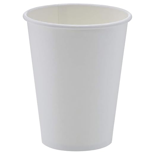 Amazon Basics Disposable Compostable Paper Coffee Cups by AmazonBasics