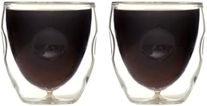 Moderna Artisan Series Double Wall 2 oz Beverage & Espresso Shot Glasses - Image 4