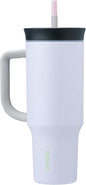 Owala Tumbler Stainless Steel Water Bottle 40 oz Iced Tea | 2-in-1 Sip-or-Swig by Unknown