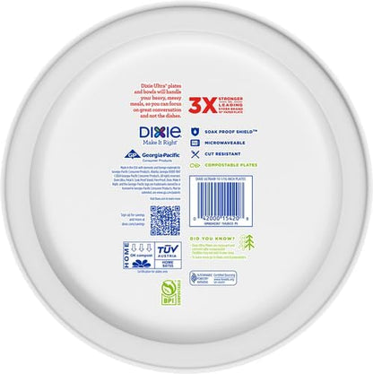 Dixie Paper Plates, 10 Inch - Image 3