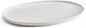 Mikasa Samantha Oval Bone China Lightweight Chip Resisant Serving Tray, 14 Inch, White