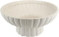 Small Modern Pedestal Bowl 8" Ceramic,Function as Catch-all Bowl,Home Decorative Bowl for Home Decor,Coffee Table Centerpiece