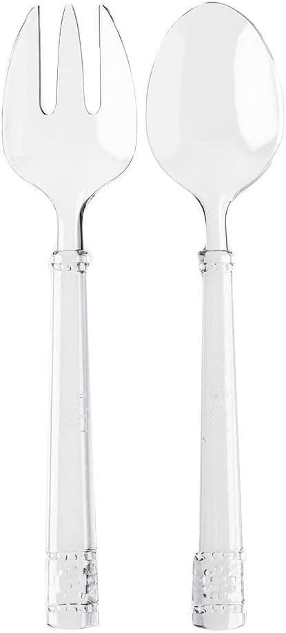 Juliska Isabella Acrylic Salad Server Set/2pc by Juliska