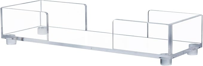 MyGift Clear Acrylic Z-Fold Paper Towel Holder Dispenser Tray, Countertop | - Image 6
