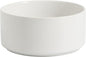 Ceramic 6.1inch Non-Slip Dog Food and Water Bowl for Small & Medium Breed Dogs,Pet Bowl for Replacement, Protects Cervical Spine (White)