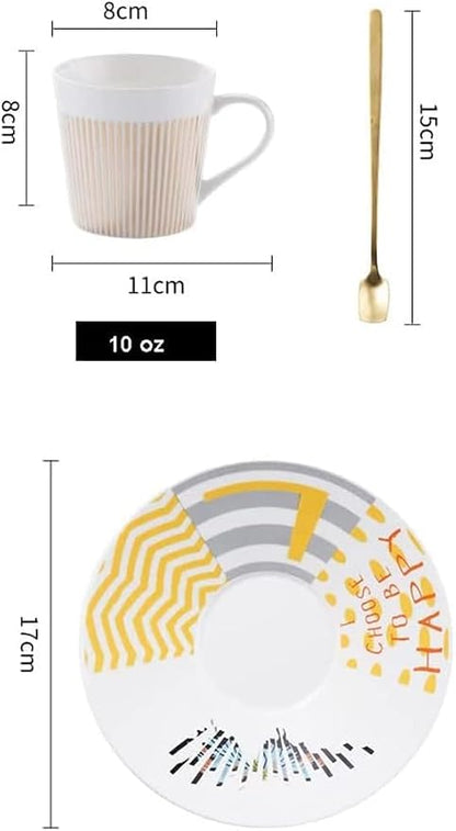 Mirror Cups and Saucers, Mirror Reflection coffee mug, Ceramic Coffee Mug - Image 8