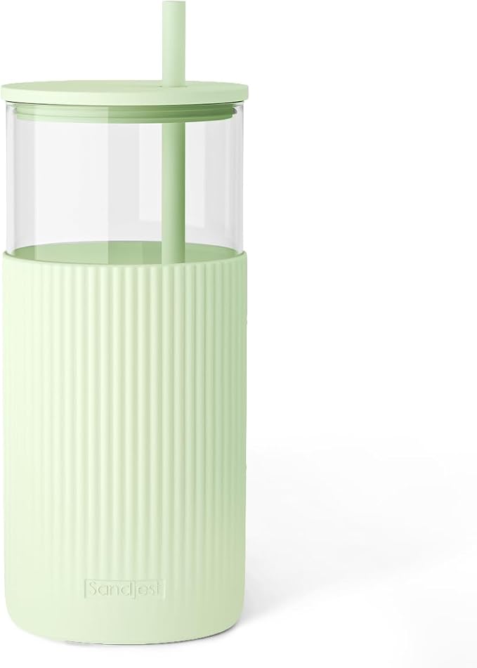 SANDJEST Glass Water Bottle by SANDJEST