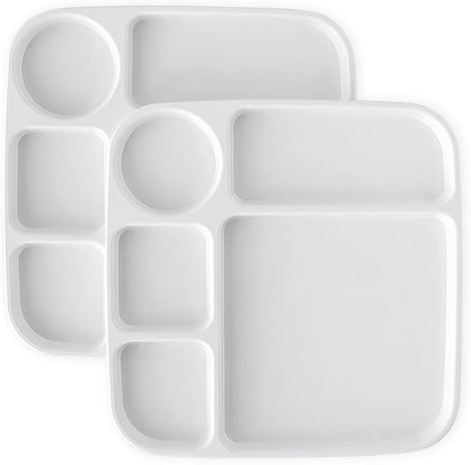 Nordic Ware Divided Meal Tray, Microwave Safe Polypropylene by NordicWare
