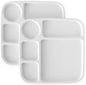 Nordic Ware Divided Meal Tray, Microwave Safe Polypropylene by NordicWare