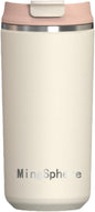 12oz Insulated Stainless Steel Coffee Cup by MingSphere