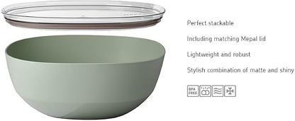 Mepal - Serving bowl with lid Silueta - Dishwasher & microwave resistant - - Image 2