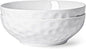 HOMBENE Large Pasta Bowls Set of 2, 9 Inch Pasta Serving Bowl Dinner Bowls, Wide and Shallow Microwave Dishwasher Safe Bowl Set of 2