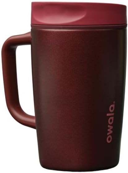 Owala SmoothSip Slider Stainless Steel Insulated Travel Mug by Unknown