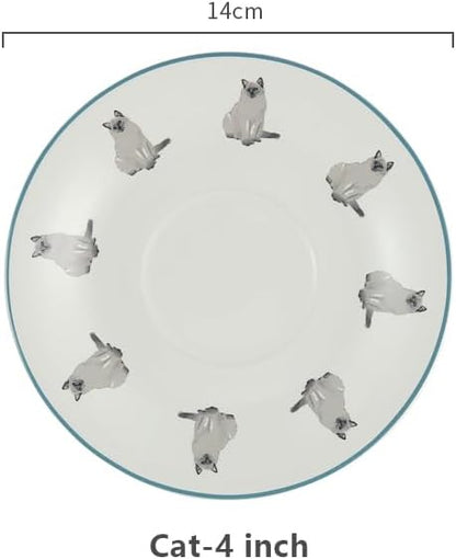 London Pottery Farmhouse Animal Pattern Cup and Saucer - Image 4