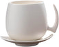 Modern simple black and white ceramic coffee cup set, high temperature immune by Unknown