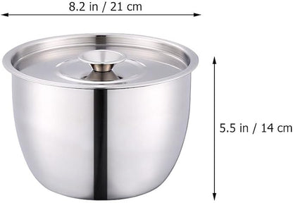 Yardwe Stainless Steel Deep Egg Mixing Bowl - Image 2