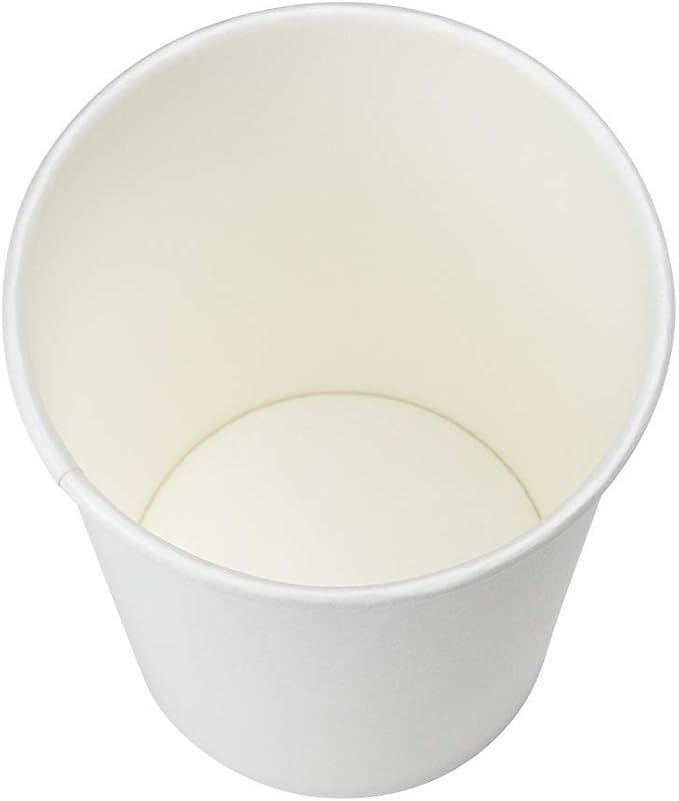 Karat 6 oz Paper Coffee Cup White Small Disposable Cup - Image 6