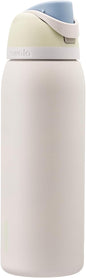 Owala FreeSip Stainless Steel Water Bottle 40 oz Iced Breeze by Unknown