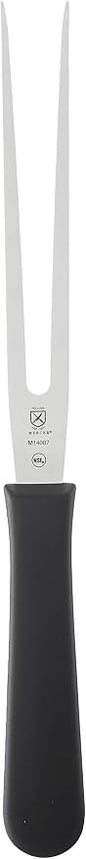 Mercer Culinary M14007 Millennia Black Handle, 7-Inch Straight, Cook's Fork by MercerCulinary