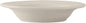 Tuxton China TRE-003 Soup Bowl, 9 oz., 8-3/4" Diameter, Round, Rimmed, Microwave and Dishwasher Safe, Oven Proof, Fully Vitrified, Ceramic, Reno/Nevada, American White/Eggshell, Pack of 24