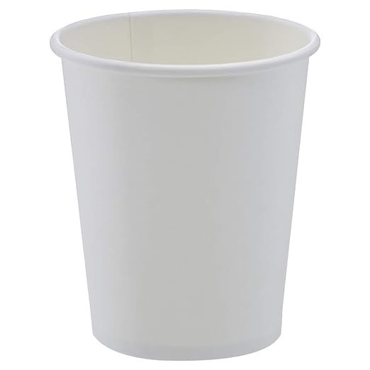 Amazon Basics Disposable Compostable Paper Coffee Cups by AmazonBasics