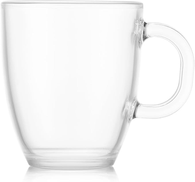 Bodum 12oz Bistro Coffee Mug Single-Wall Tempered Glass, 2 Pack - Image 4