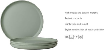 Mepal - Dinner plate Silueta - Dishwasher & microwave resistant - Plastic - Image 3