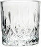 Vikko Whiskey Glasses, Set of 12 Old Fashioned Glasses, Crystal Style Glass Tumblers, 11.25 Ounce Capacity, Elegant Design, Dishwasher Safe