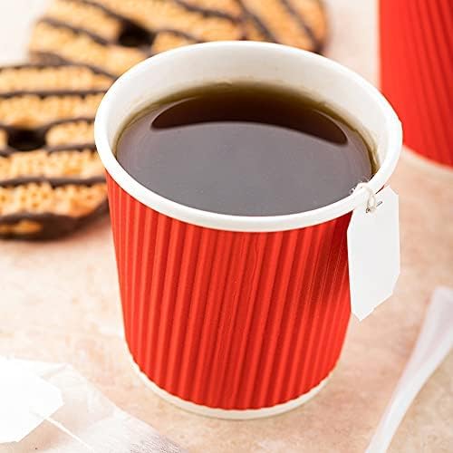 500-CT Disposable Red 4-OZ Hot Beverage Cups - Image 7