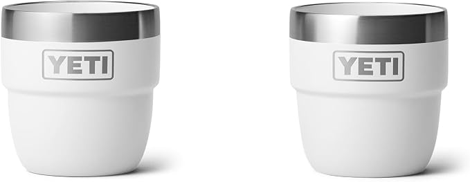 YETI Rambler 4 oz Stackable Cup, Stainless Steel, Vacuum Insulated by YETI