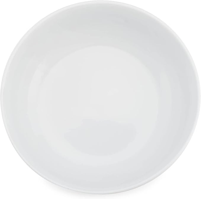 Elanze Designs Bistro Glossy Ceramic 8.5 inch Large Serving Bowls Set of 2 - Image 4