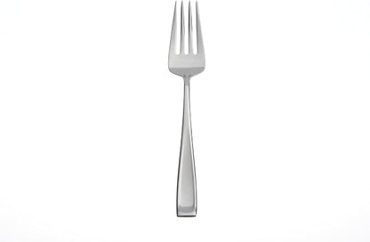 Oneida Moda 2-Piece Silverware Serving Forks, Flatware | silver, dishwasher - Image 2