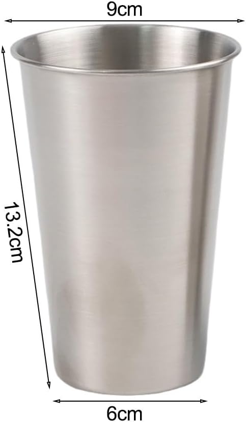 Stainless Steel Camping Cups 2 Pack Lightweight Outdoor Mugs - Image 2