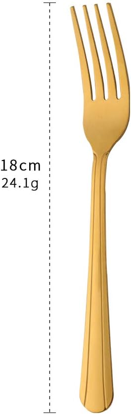 12 Pieces Dinner Fork, Stainless Steel Silverware Forks, 7.1 Inches Metal Fork - Image 7