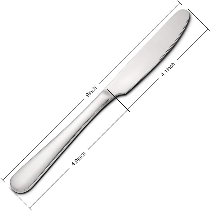 Stainless steel butter knife, suitable - Image 2