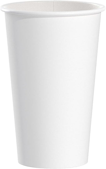 Solo Foodservice 316W 16 Oz. White Paper Hot Cup noHandle Singlepoly by SOLO