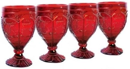 Fitz and Floyd Trestle Glassware Ornate Goblets - Image 9