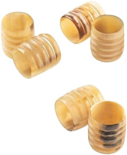 Classic Handmade Resin Napkin Rings Set, Dining Table Holders - Image 3