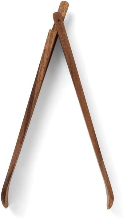 Ironwood Gourmet Spring Salad Tongs, 2.25 x 2.25 x 12 inches - Image 2