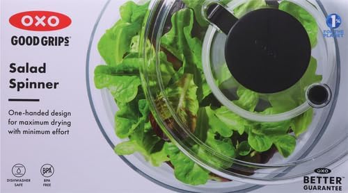 OXO Good Grips Salad Spinner | Lettuce Spinner | Fruit Washer | Fruit Washing - Image 17