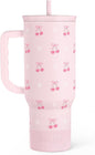 SANDJEST Cherry 40oz Slider Tumbler by SANDJEST